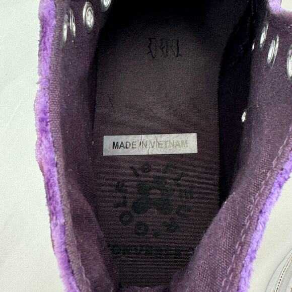 Converse Chuck Taylor All Star 70 Hi Golf le Fleur TTC Quilted Velvet Size 8 - Picture 8 of 9